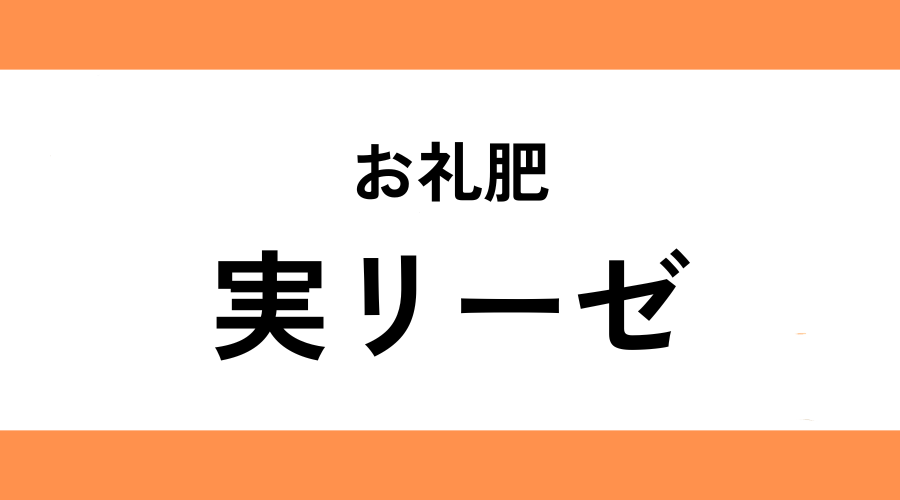 お礼肥｜実リーゼ　15㎏　2-0-1-15